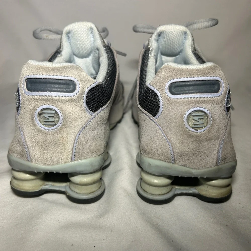 Nike Shox 2006 Vintage Womens Grey Suede Mesh Running Shoes 314561-041 Size 7